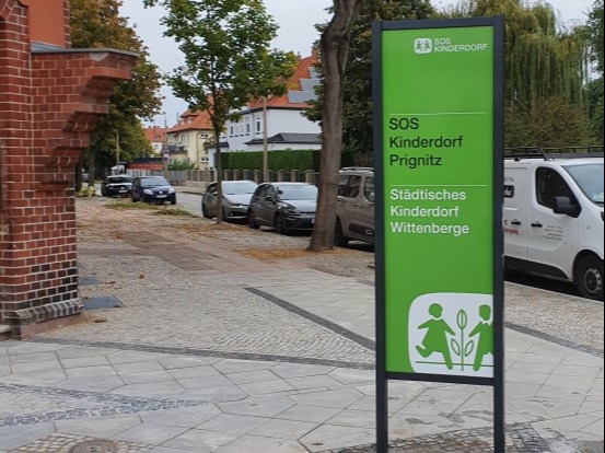 Schild Rahmen Aufsteller